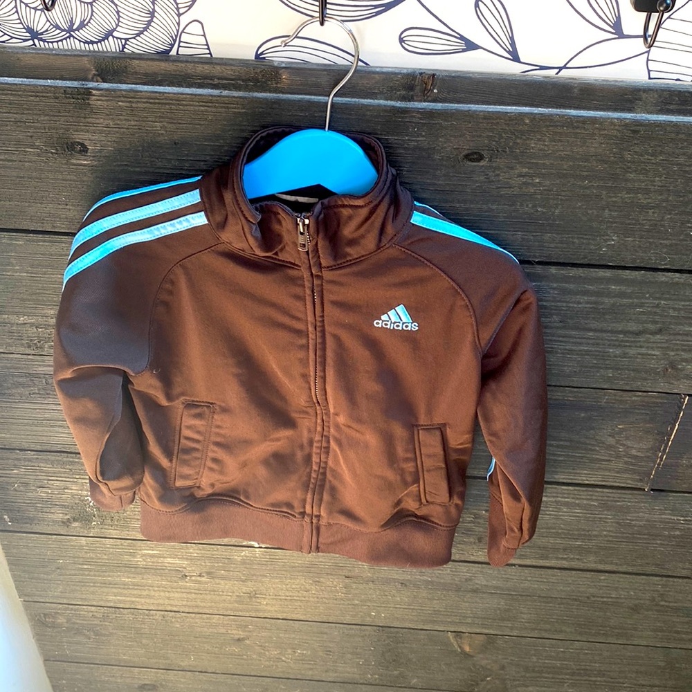 Adidas track jacket like new!
